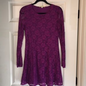 Gianni bini purple dress
